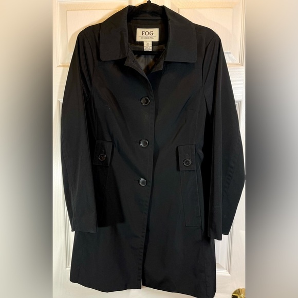 London Fog Jackets & Blazers - LONDON FOG‎ Women's Long Sleeve Trench Rain
Coat Size Small